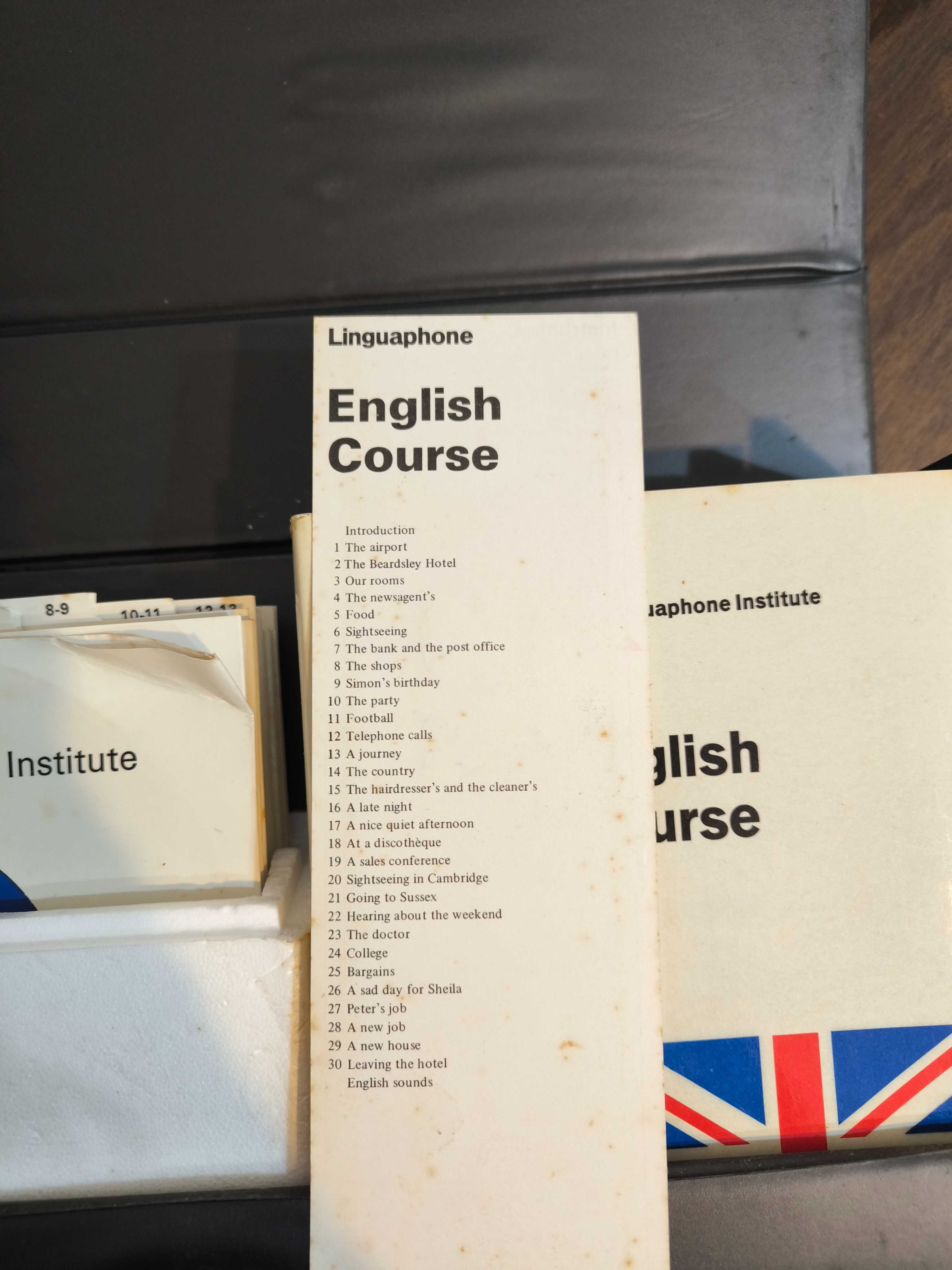 Curso de inglês em Vinil