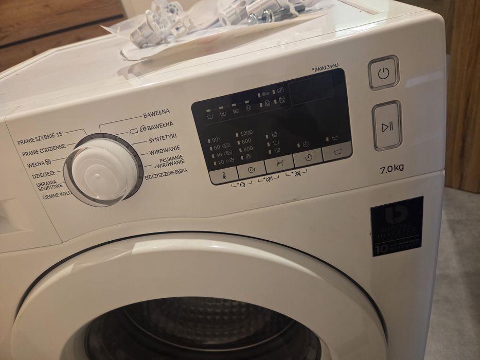 Pralka Samsung WW70J4273MW – sprawna, po remoncie, ale brudzi pranie