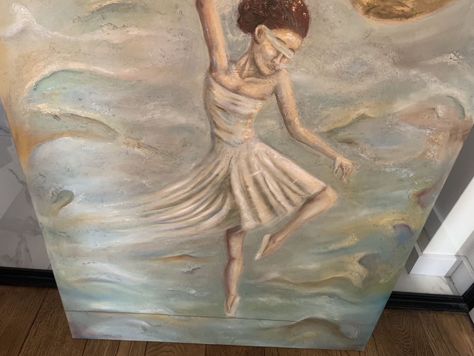 Obraz baletnica 100x70