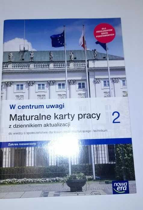 W centrum uwagi, maturalne karty pracy, cz. 2, rozszerzony, Nowa era