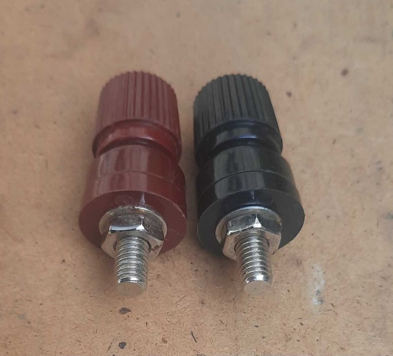 Клемма силова М6, сталь, латунь