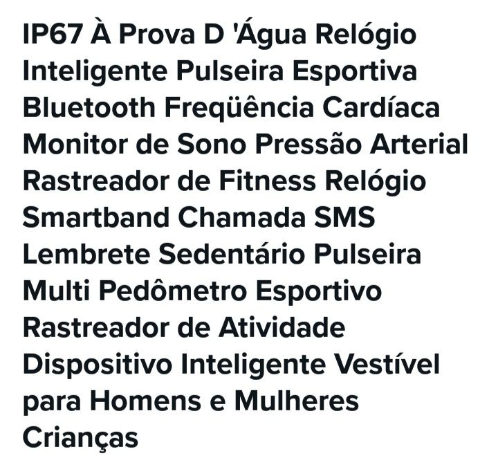 Smartwatch, novo na caixa original!