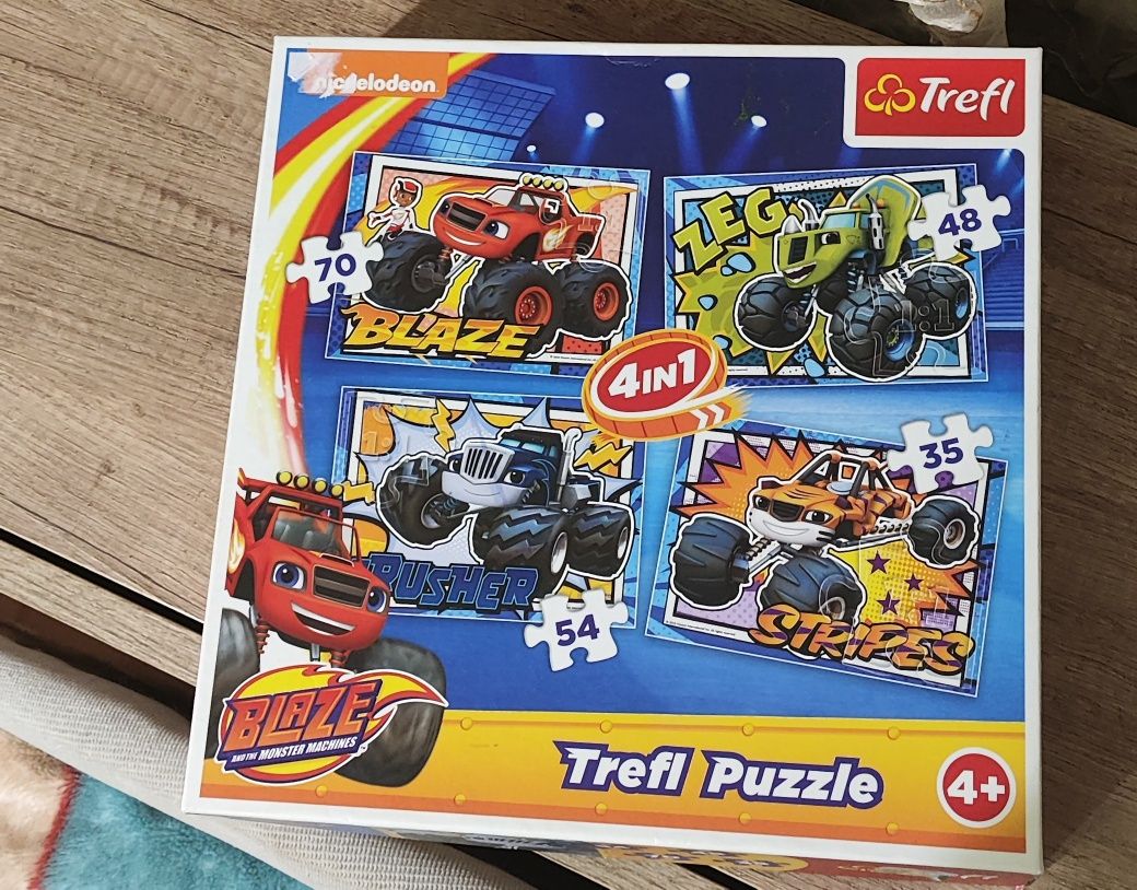 Пазли 4в1  Trefl Puzzle