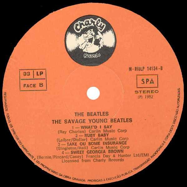 The Beatles – The Savage Young Beatles - Vinyl