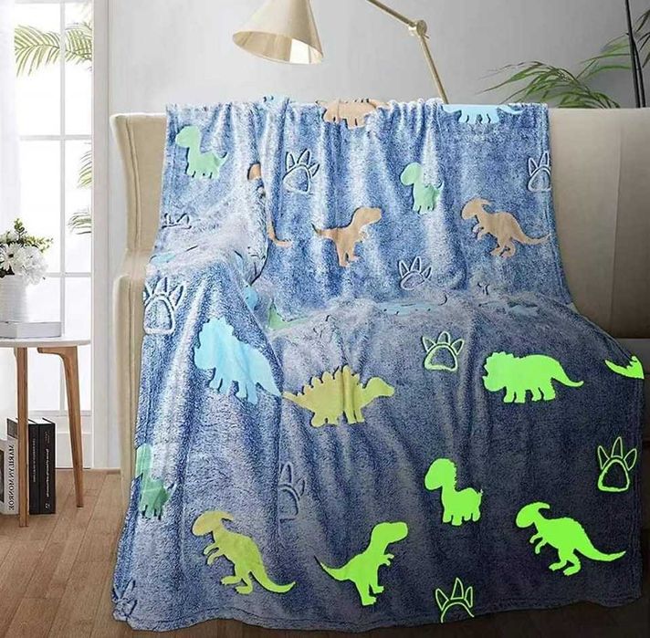 manta que brilha no escuro