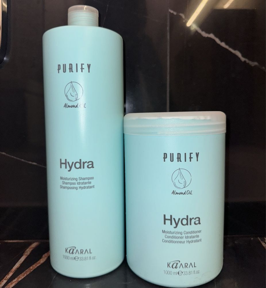 Kaaral purify hydra nawilżający szampon 1000 ml+ odżywka 1000ml