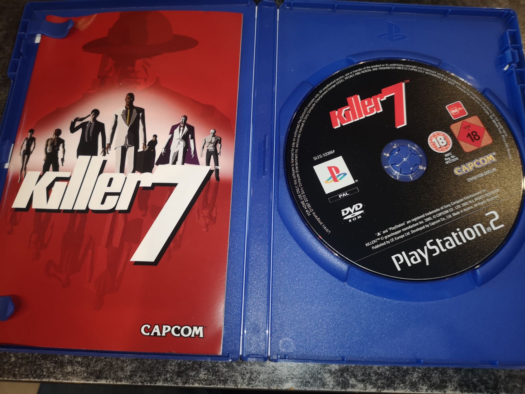 Killer 7 PS2 gra ANG (stan bdb+) komplet CAPCOM super cena