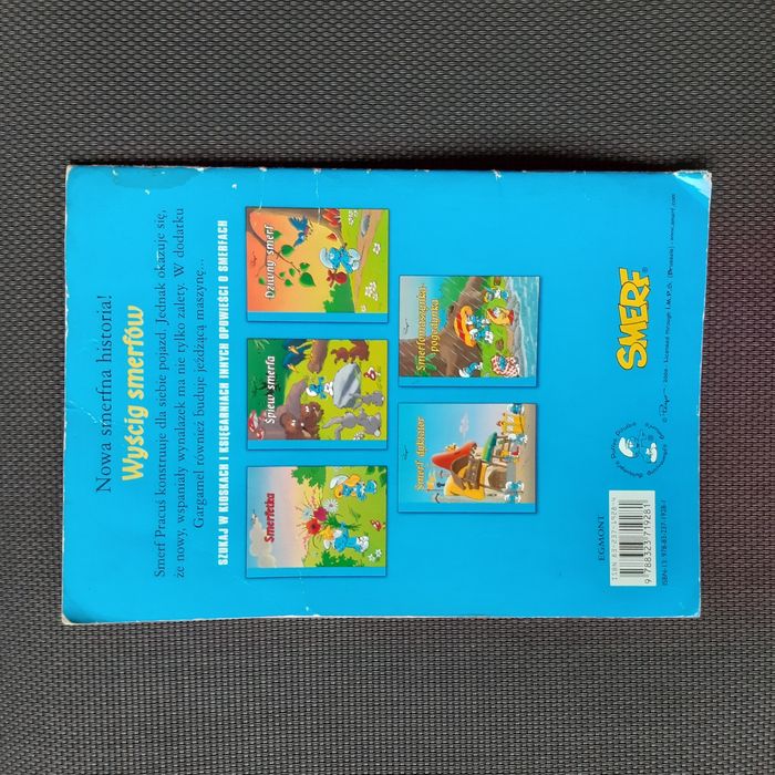 Smerfy Wyścig Smerfów Peyo książka