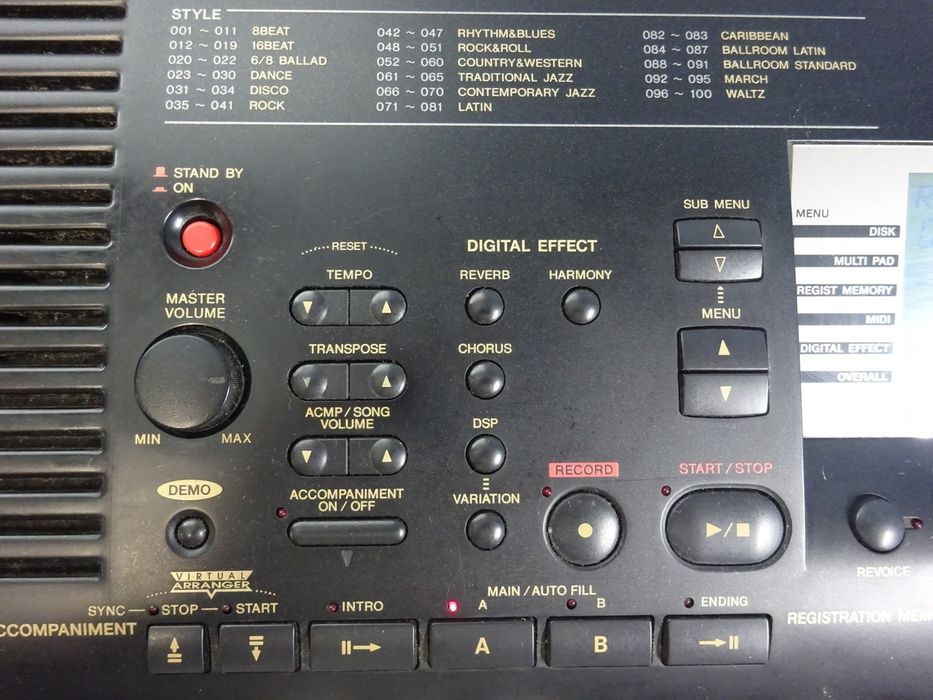 Синтезатор Yamaha PSR-630 недорого
