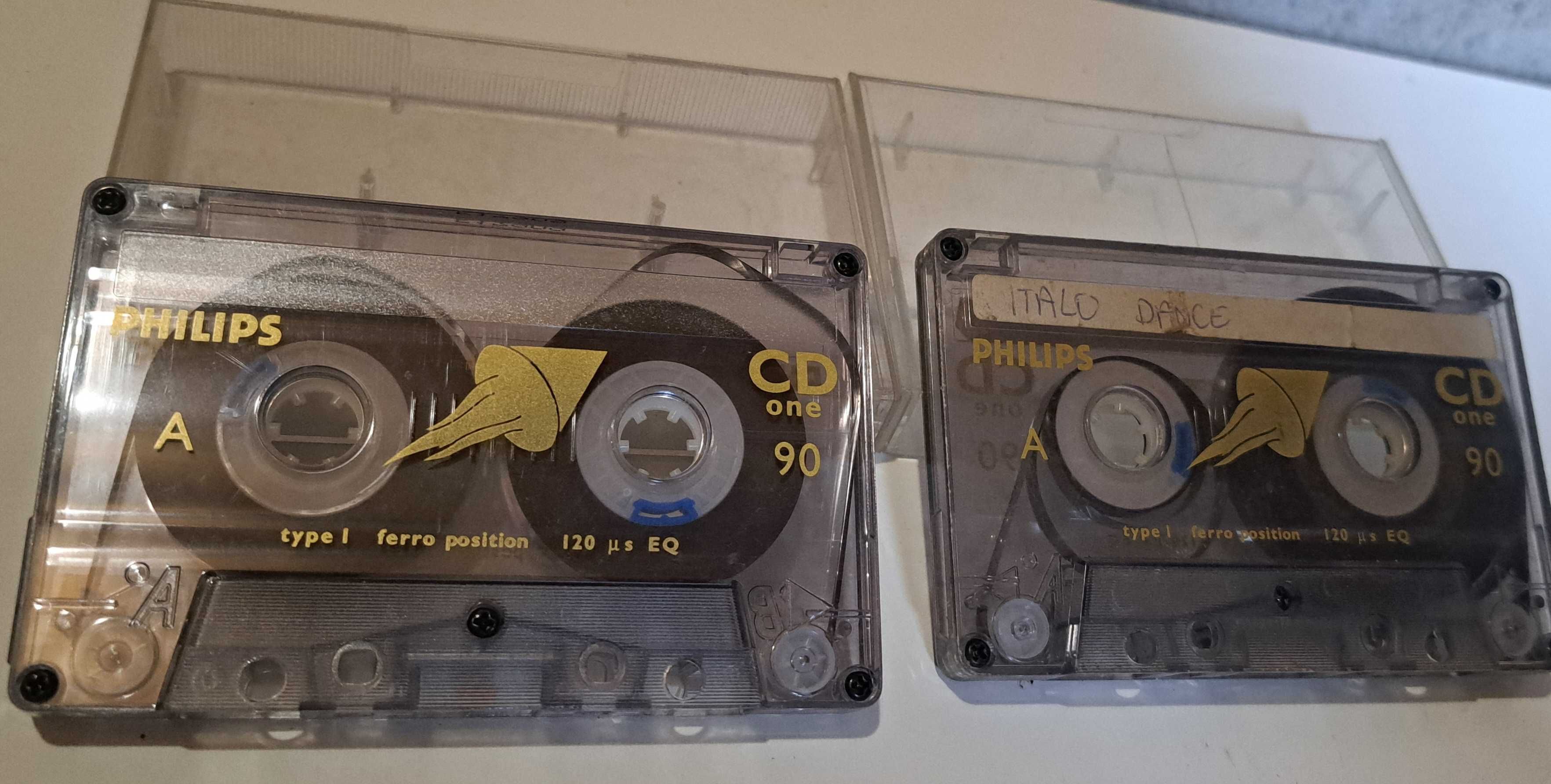 Philips cd one 90 kaseta magnetofonowa 2 sztuki w super cenie