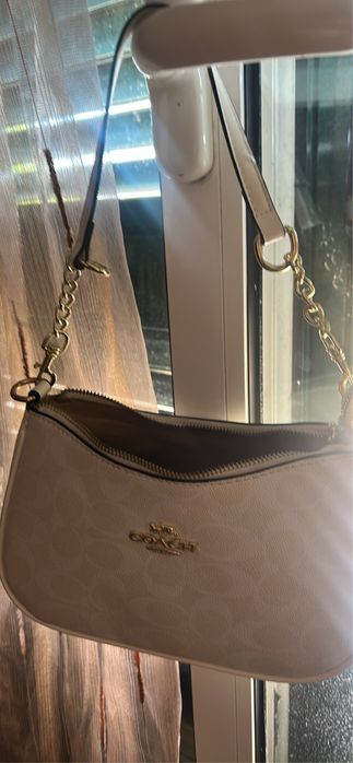 COACH white bag mala branca