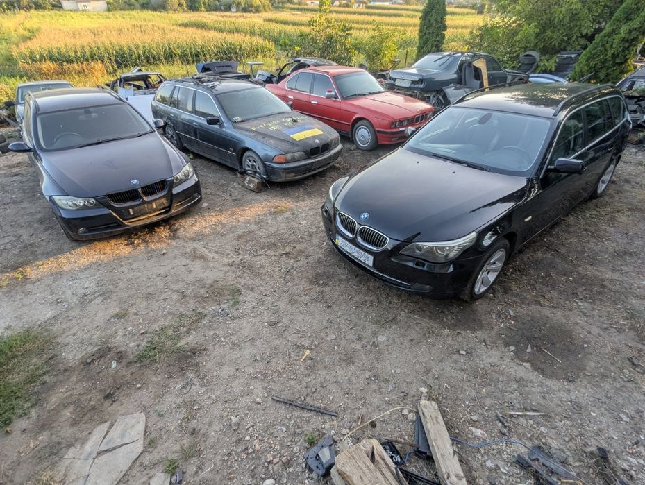 Розбірка BMW шрот запчастини розборка двигун БМВ кузов КП ходова салон