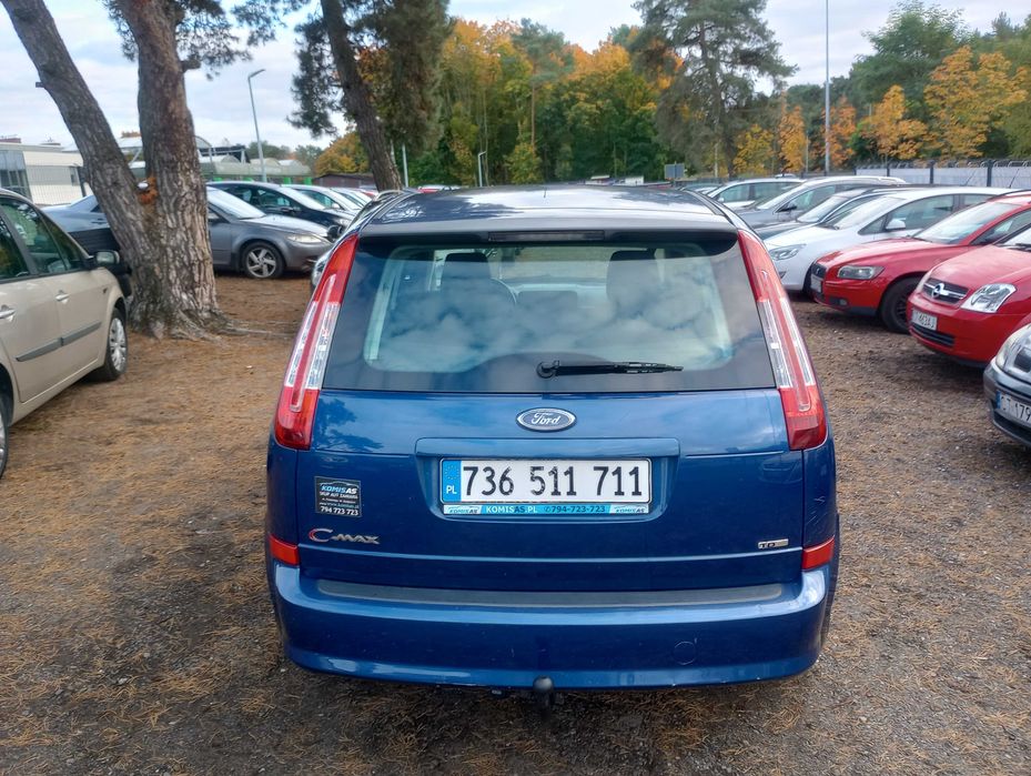 Ford C-Max 1.6D 109KM 2008r * el szyby klima nowe opony hak * TORUŃ