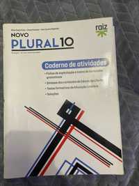 Caderno de atividades Português - Plural 10 - Porto Editora
