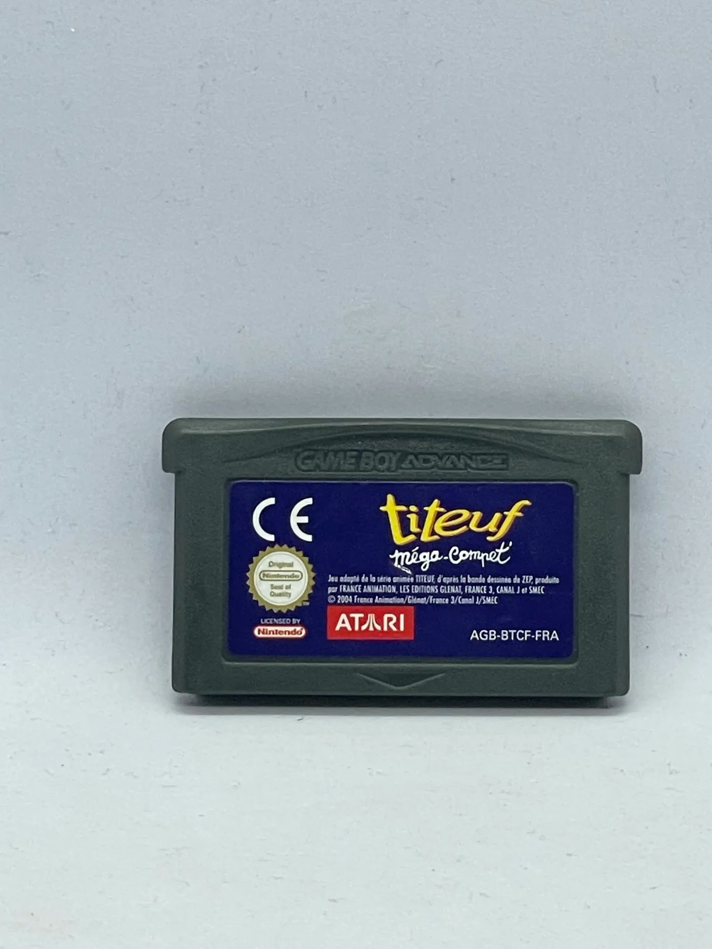 Titeuf Méga-compet' GBA (sama gra) Po Francusku