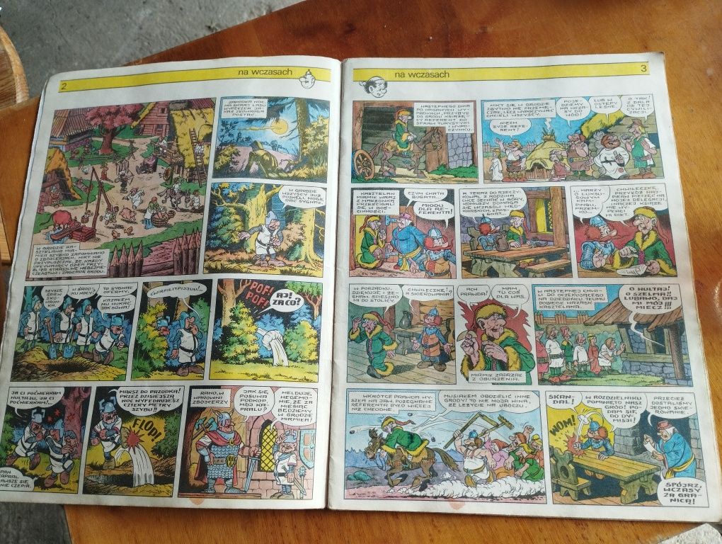 Komiks  Kajko i kokosz na wczasach 1983