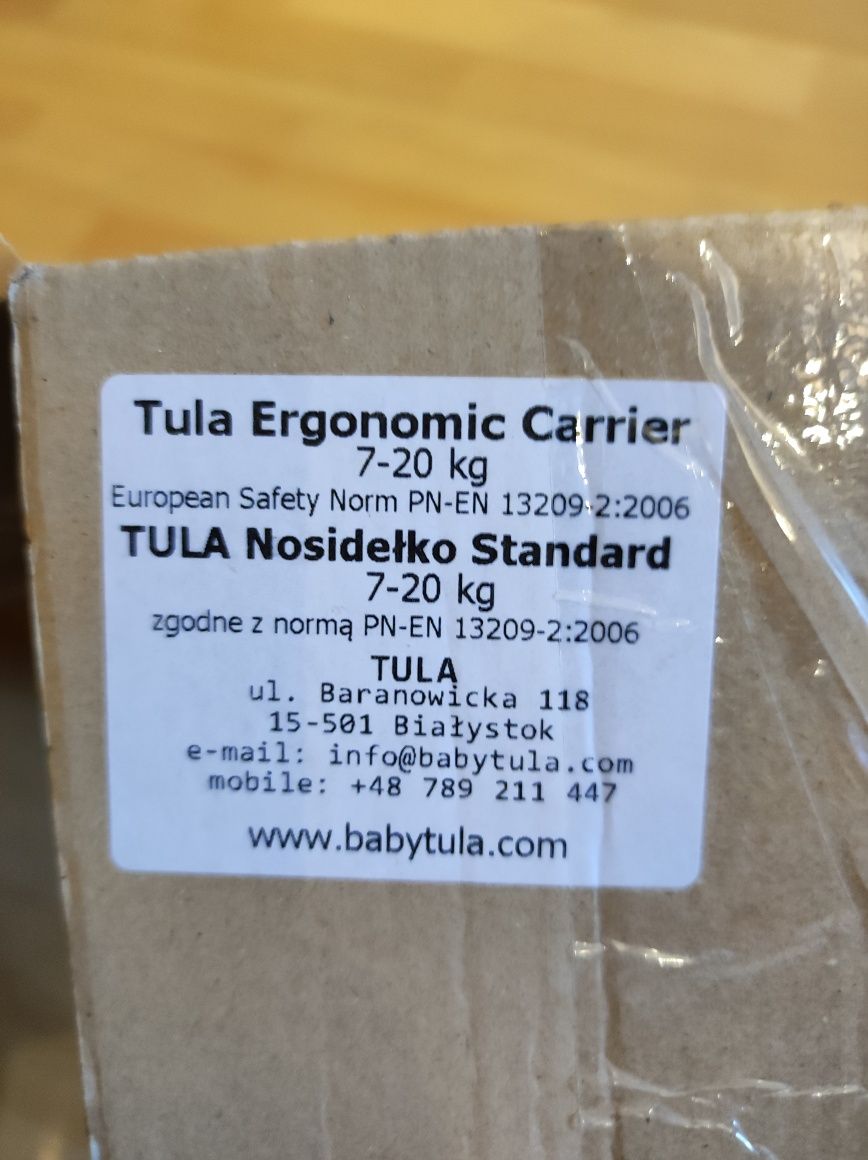 Nosidełko Tula standard z wkładką dla niemowlaka