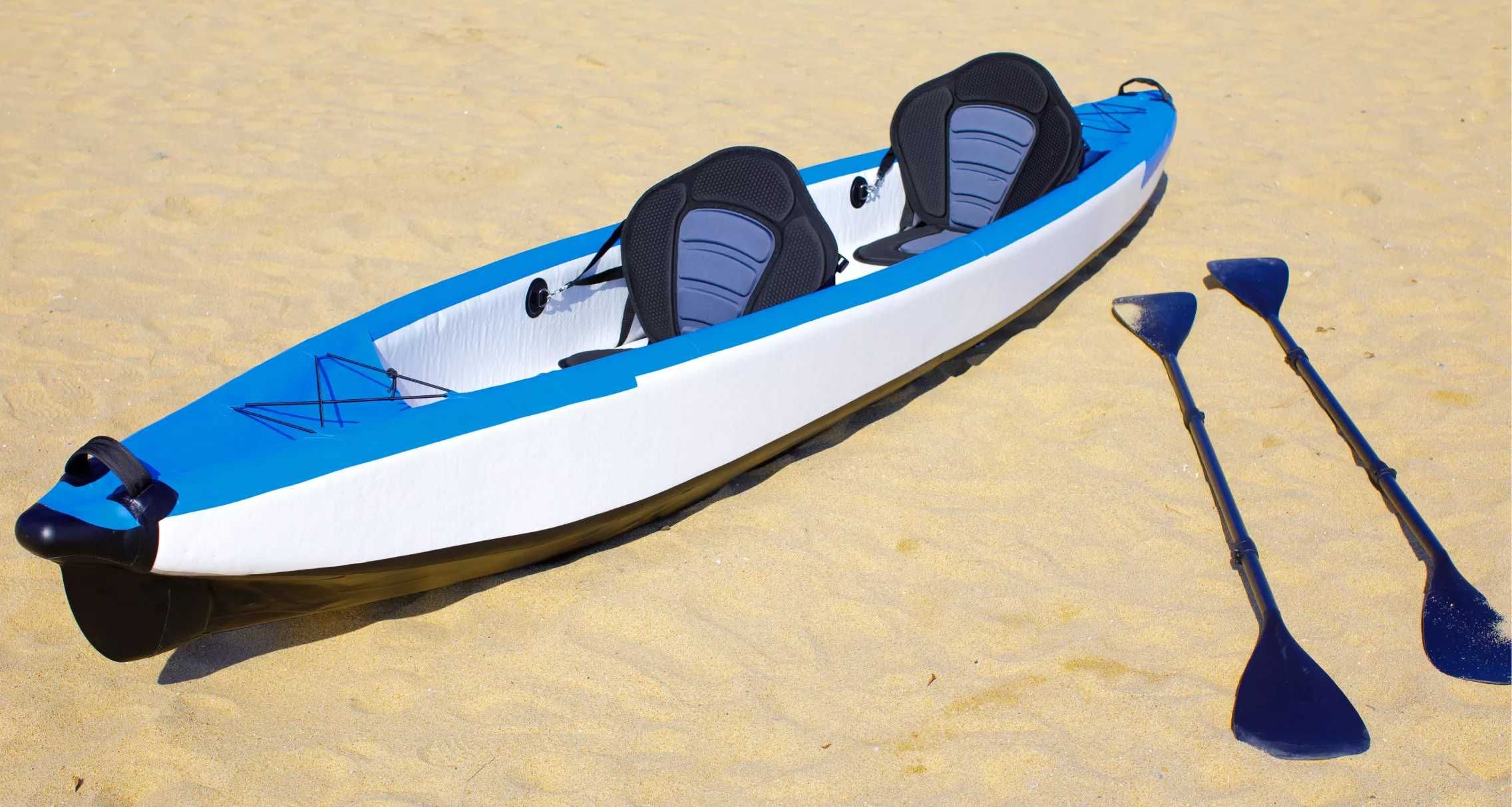(NOVO) Kayak insuflável de 2 pessoas Drop Stitch alta pressão Garantia