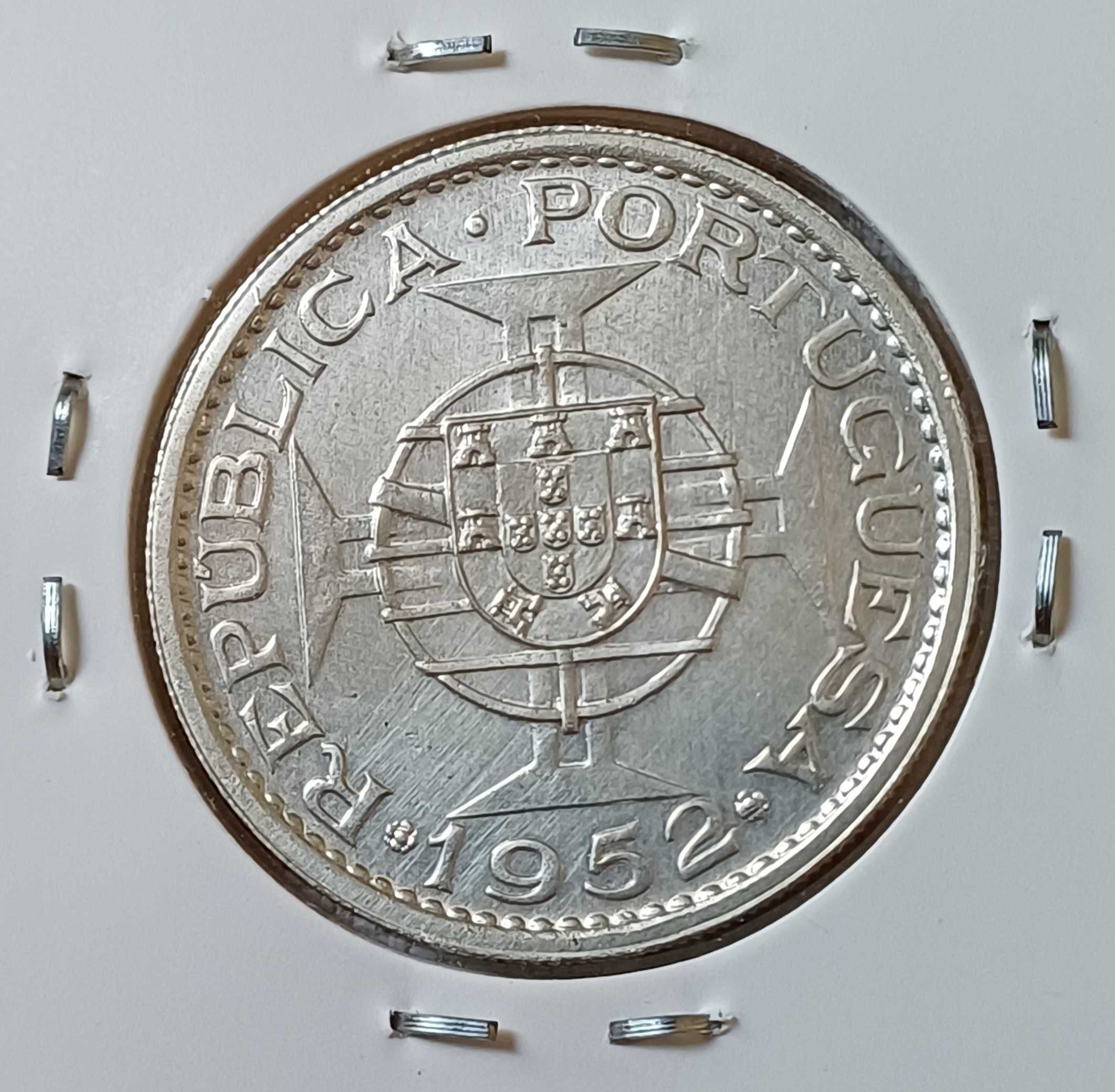 Moeda 5 Patacas 1952 Macau
