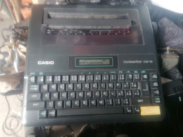 Casio writer CW-16 elektroniczna maszyna do pisania