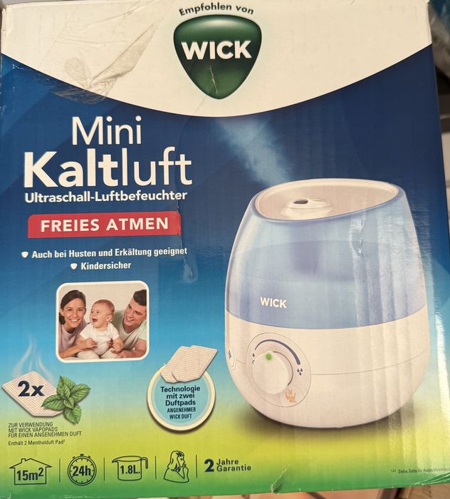 Vicks Mini Cool Mist VUL525E - ультразвуковий зволожувач повітря