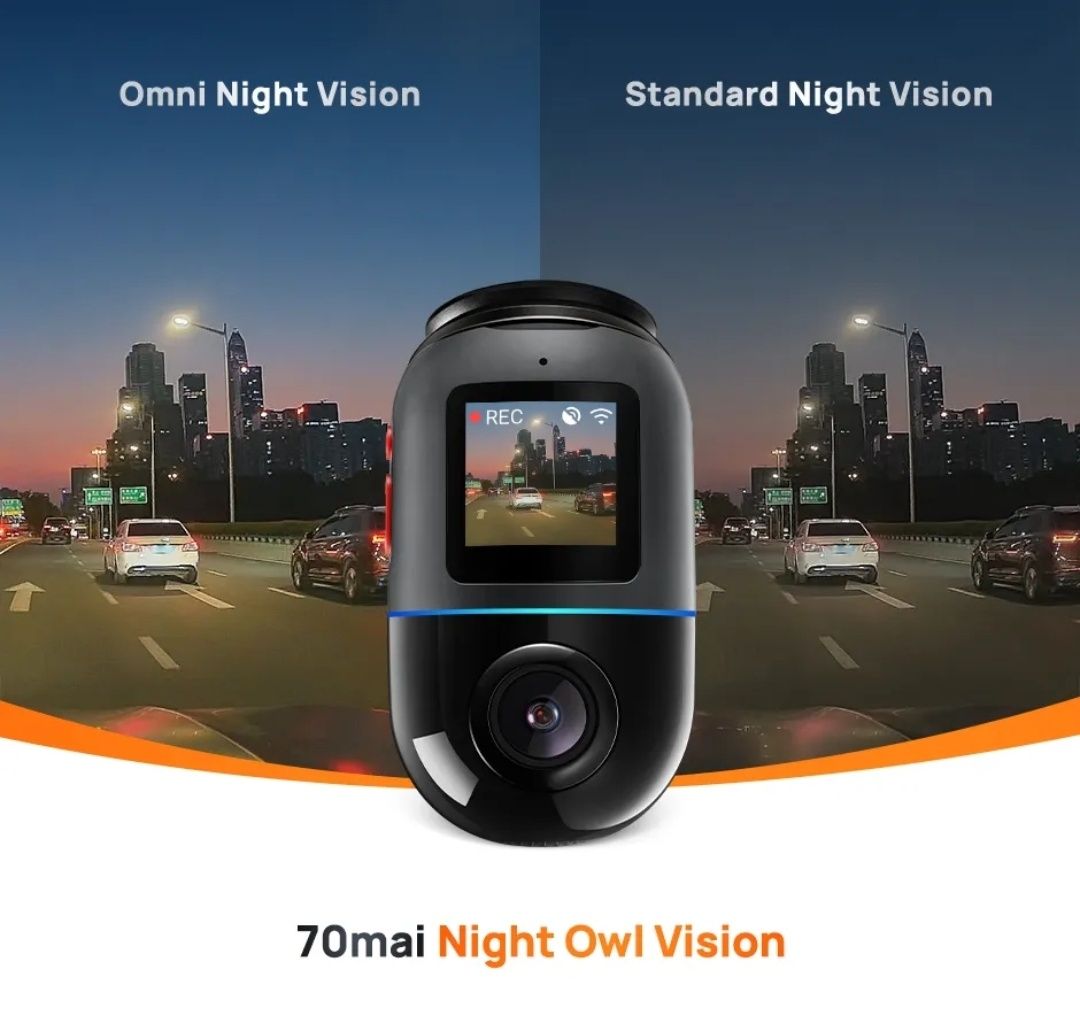 128gb Відеореєстратор 70mai X200 Dash Cam Omni