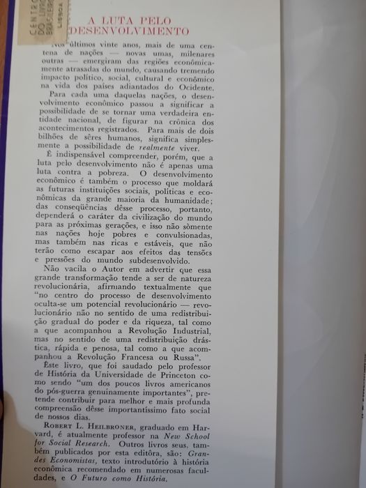 A Luta pelo desenvolvimento