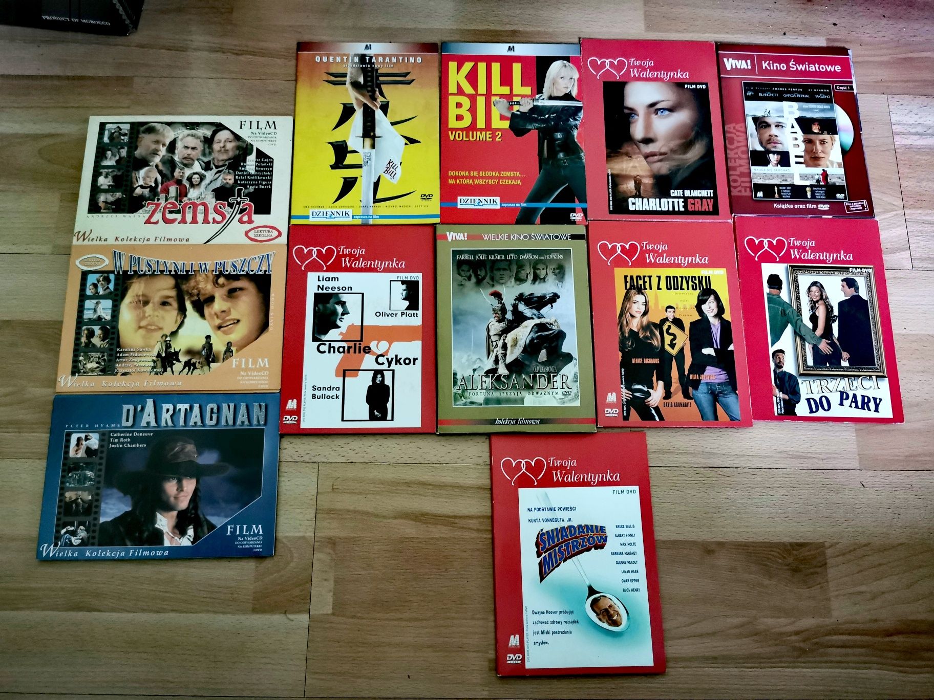 Filmy DVD Kill Bill Charlie Cykor Aleksander W Pustyni i w Puszczy