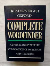 Reader's Digest Oxford Complete Wordfinder, 1892 страницы