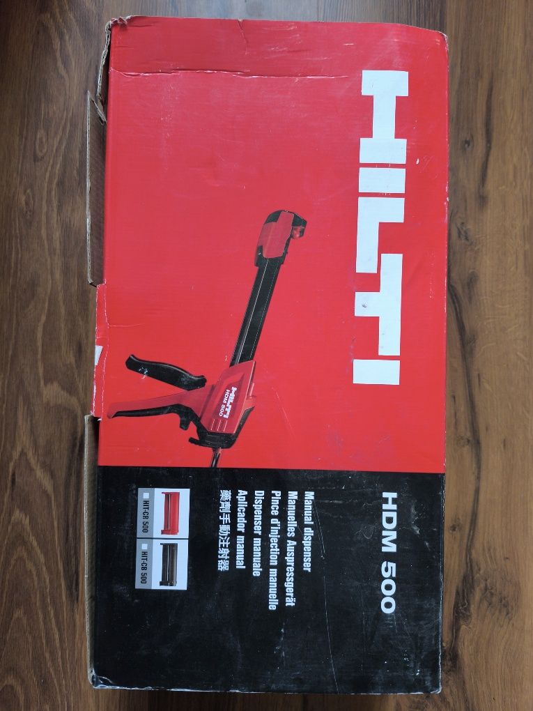 Продам пистолет для хімічних анкерів Hilti HDM 500.