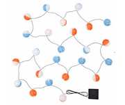 Girlanda LED, 24 lampki, zewnętrzne słoneczną