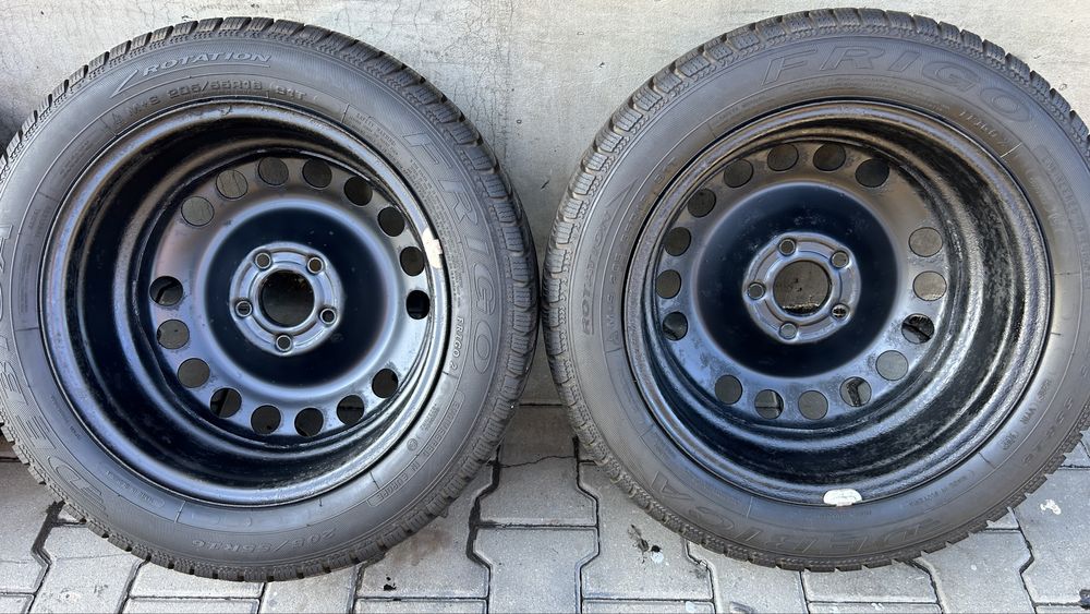 Felgi Opony Opel Astra Vectra Meriva Dębica Frigo 5x110 16” 205/55
