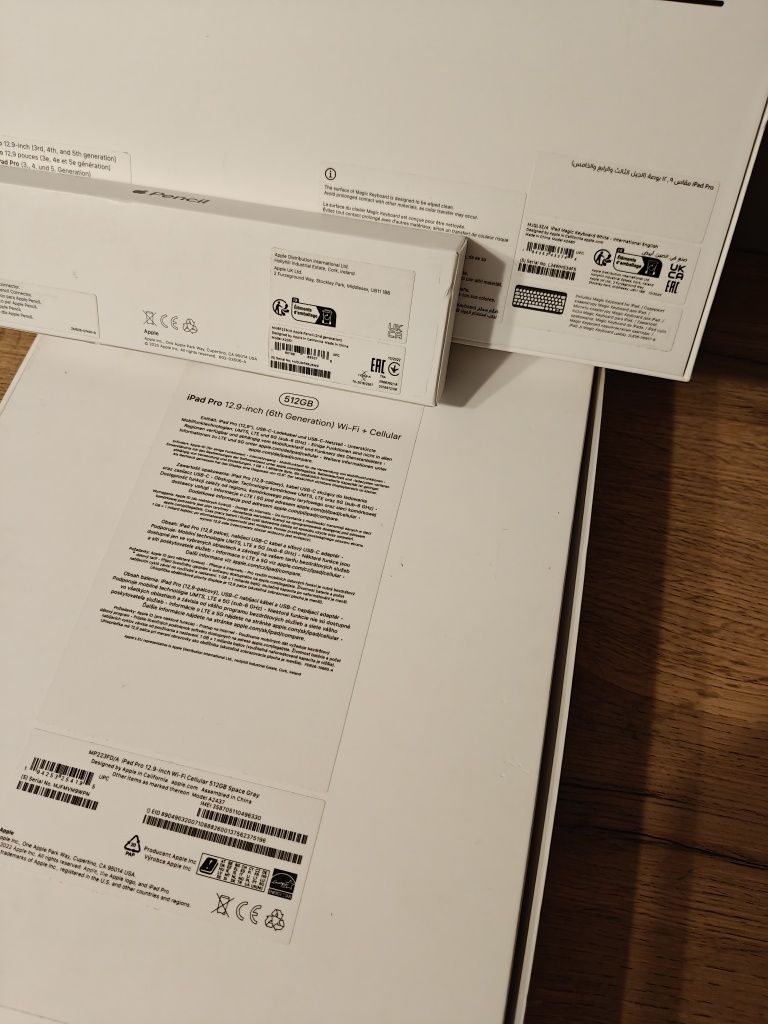 Zestaw iPad Pro 12,9" (6gen.) 512Gb Cellular + Magic Kaybord + Pencil