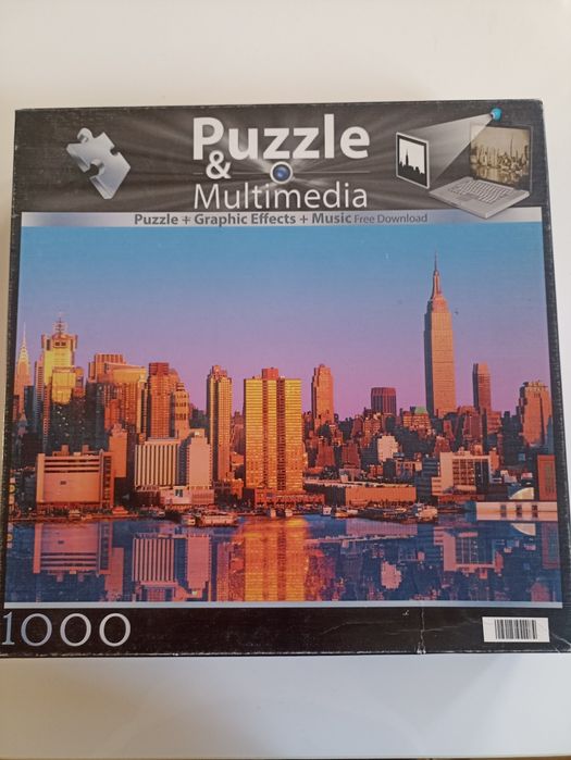 Kompletne puzzle 1000 elementów