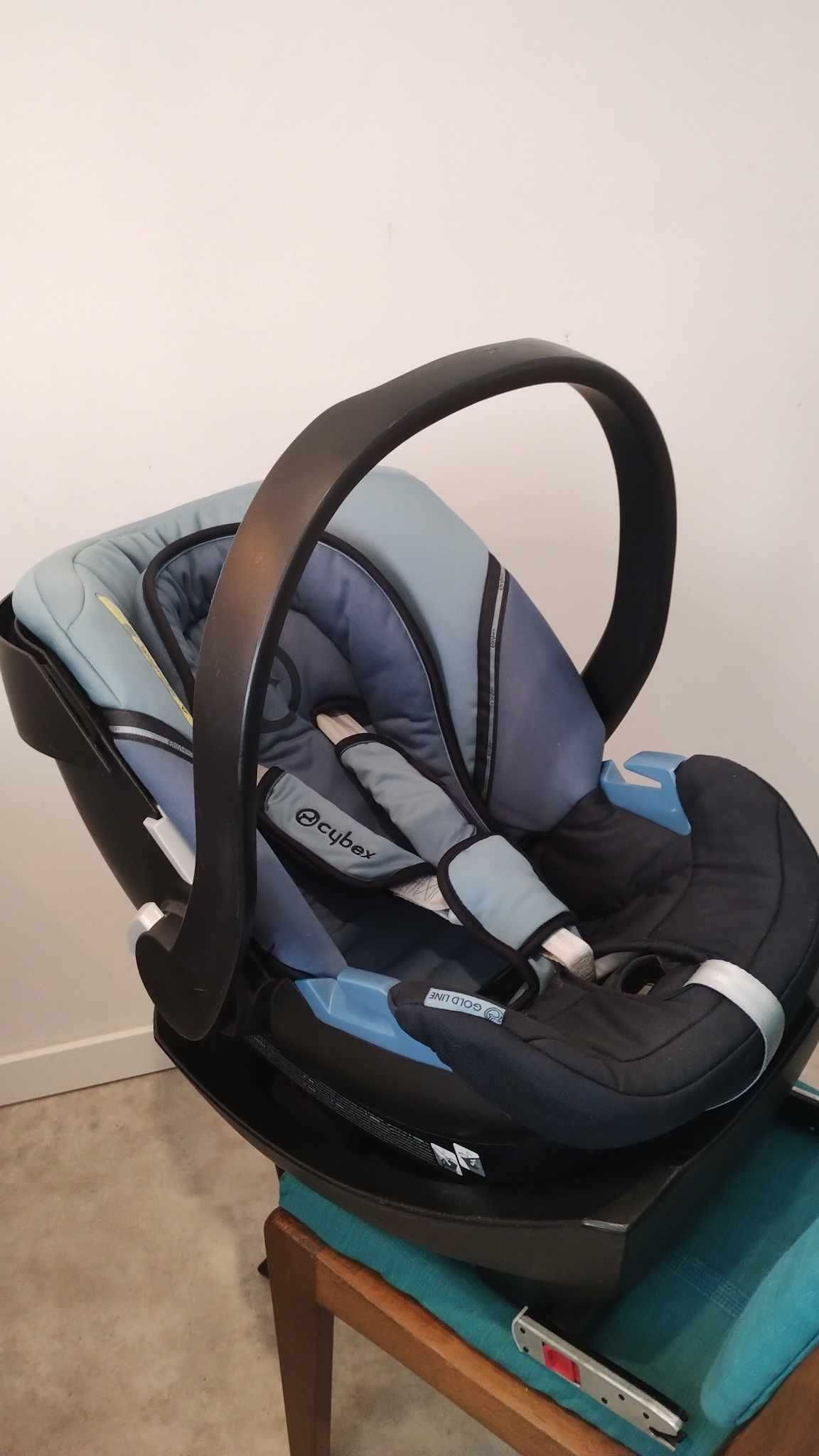 Fotelik, nosidełko Cybex Aton + baza ISOFIX