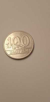 moneta 100 zł z 1990 roku