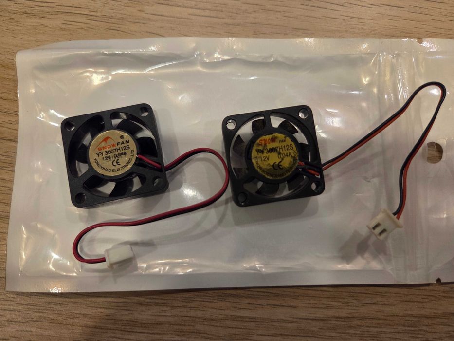 Mini ventoinhas 50x50x20 12v NOVAS