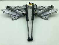 AUDI A4 B9 ZAWIASY MASKI NABOJE LP KOMPLET KOLOR-LY9C 8W0823302 8W0823823