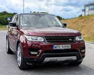 Land Rover Range Rover Sport 3.0SD 306KM Salon Polska Dociągi Wentyle Virtual Cockpit