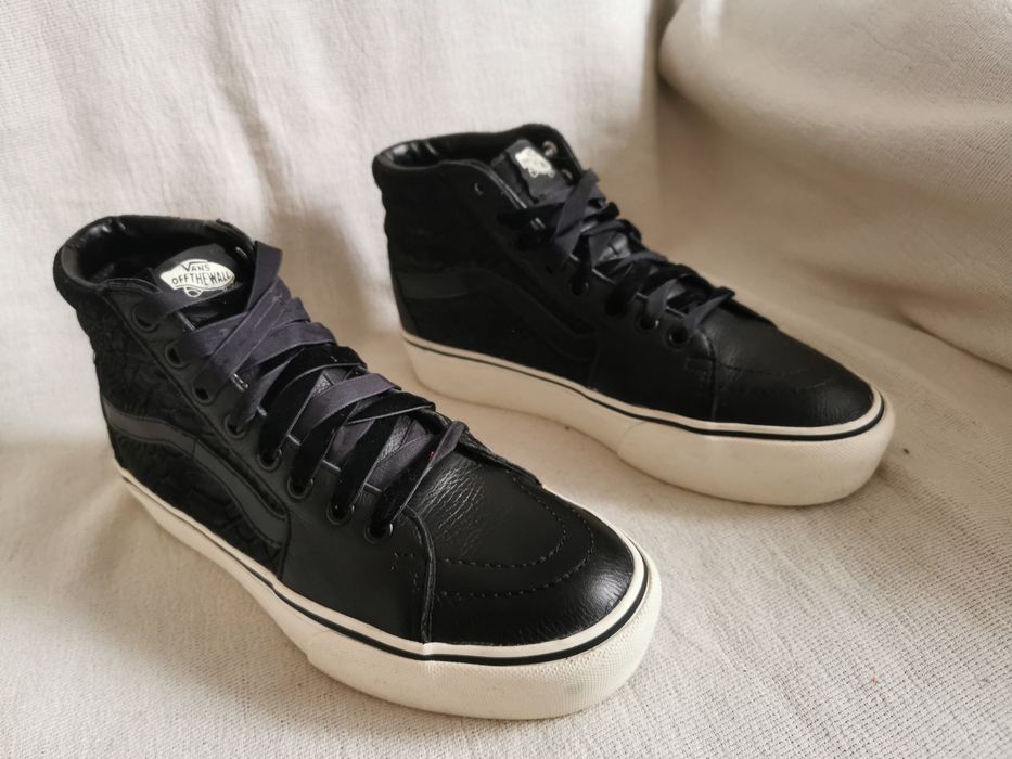 Vans Oldskool Sk8 Hi platform 2.0 trampki tenisówki 38