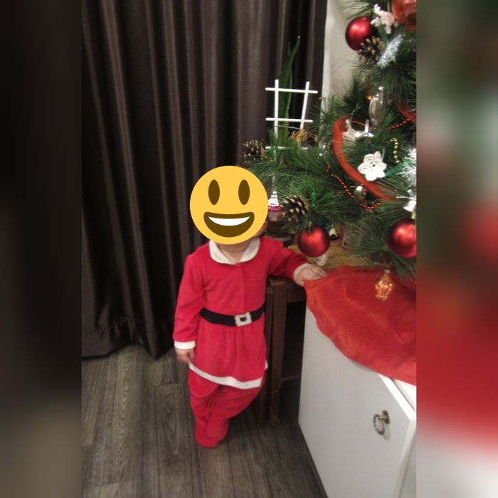 Продам новогодний, карнавальный костюм, Дед Мороз на 1,5-2 года