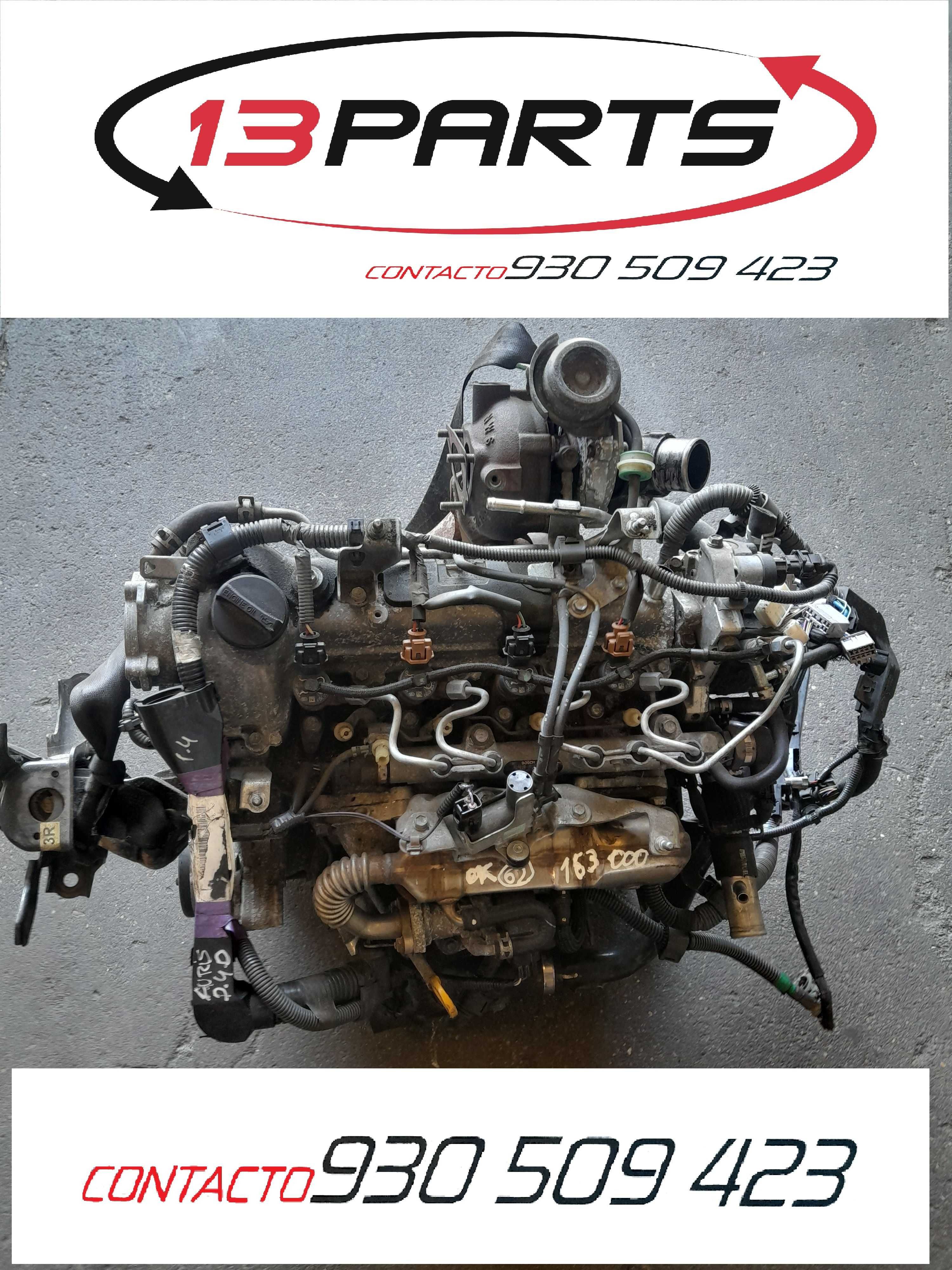 Motor Toyota Auris 1.4 D4D 1ND-E52CA 90cv #62