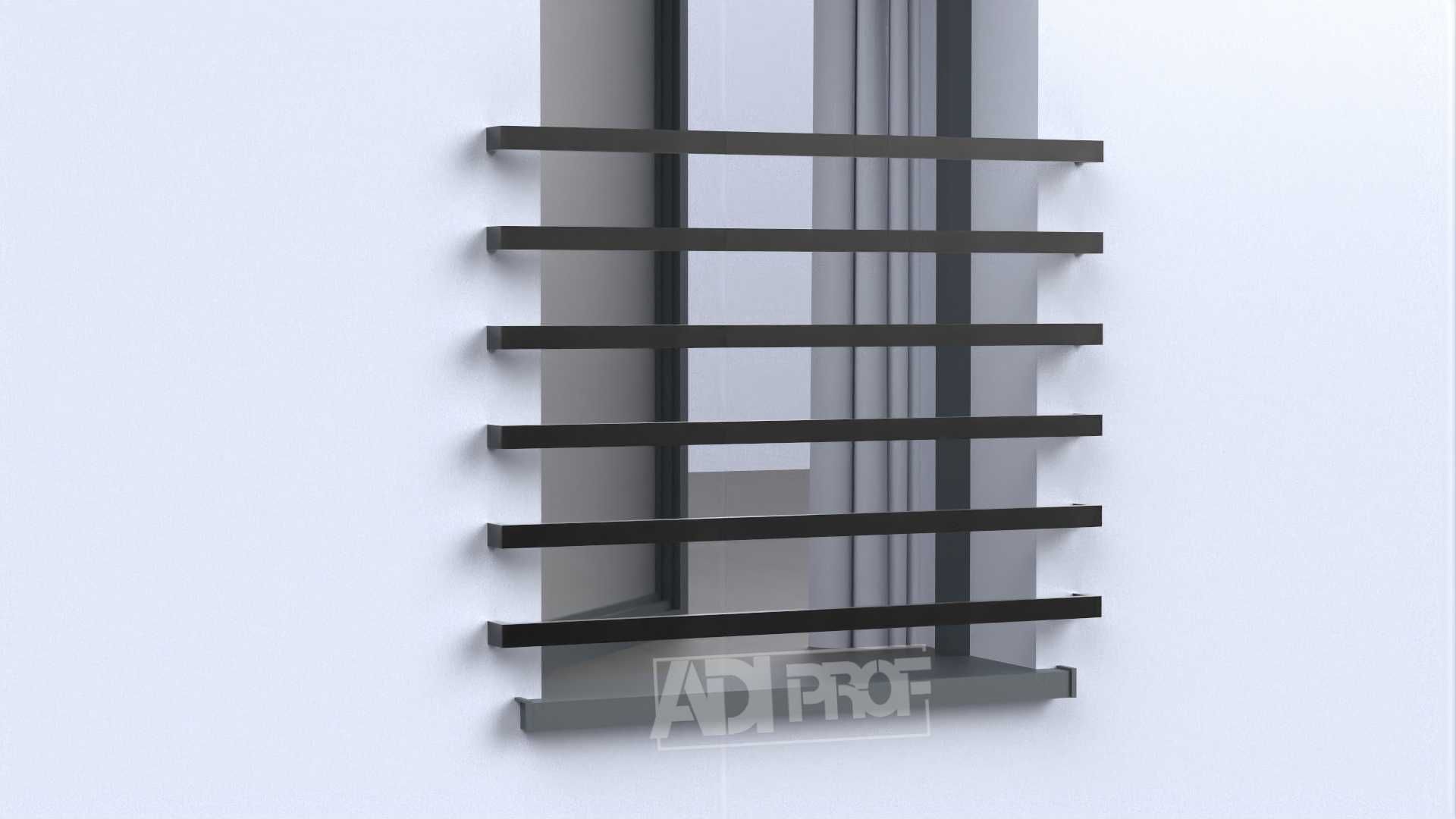 Balkon francuski aluminiowy balustrada francuska aluminium