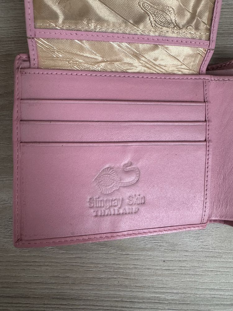 Кошелек женский из кожи ската