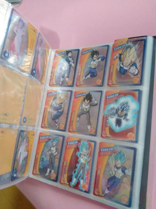 Coleção Caderneta cartas Dragon Ball Super PANINI incompleta faltam 21