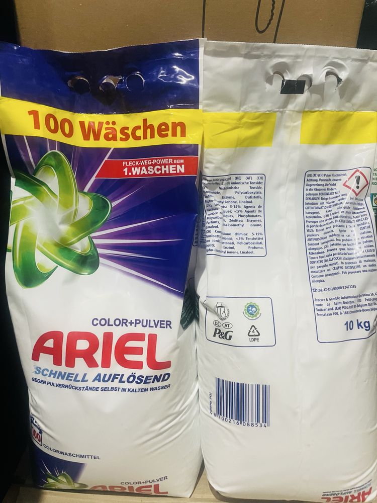 Ariel Universal+pulver 10kg на 100прань