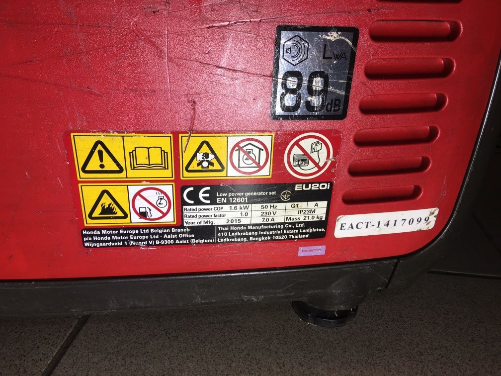 Generator agregat honda EU 20i