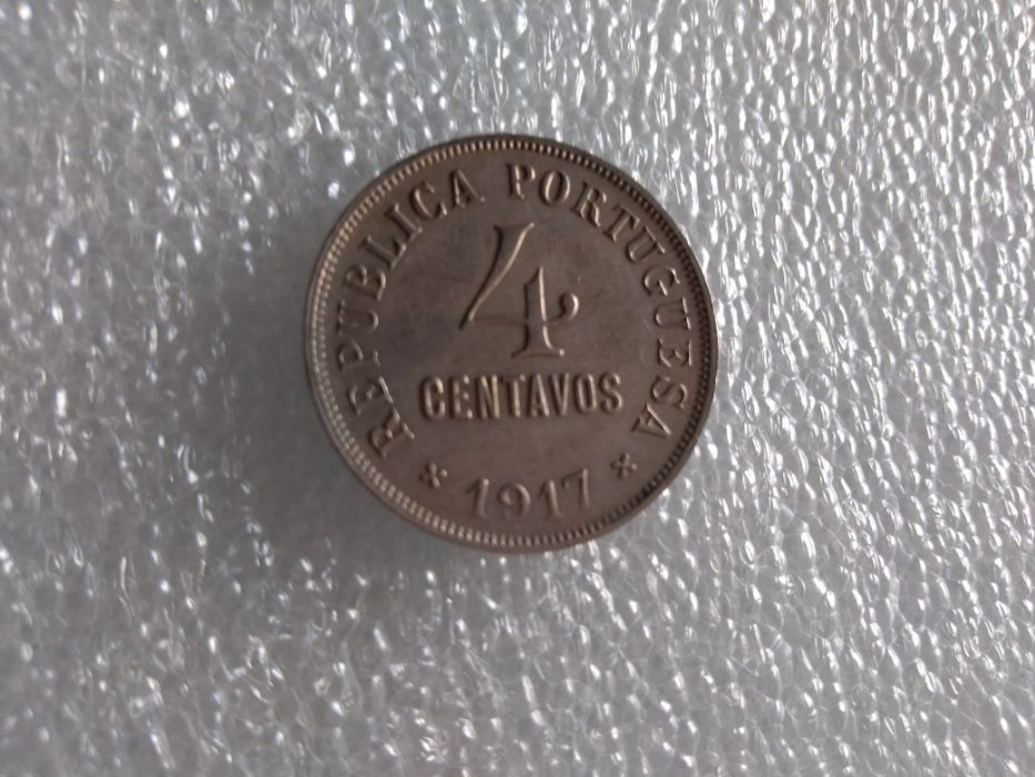 Moeda 4 Centavos - 1917