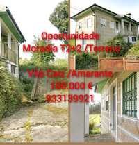 Comprar Oportunidade Moradia T2+2 /Terreno / Vila Caiz Amarante