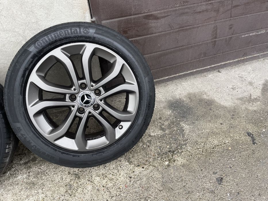 (12)Koła, Felgi 5x112 17” Oryginał Mercedes W205, B klasa CZUJNIKI